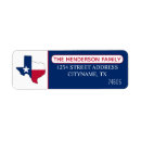Search for texas flag return address labels Trendy
