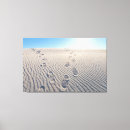 Search for solitude canvas prints Sand