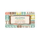 Search for tiki return address labels Beach