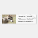Search for wolfs bumper stickers Nature