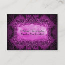 Search for elegant goth business cards Vintage