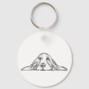 Search for black and white dog keychains Puppy
