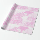 Search for safari animal wrapping paper Pink