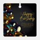 Search for meaningful ornaments Gold balloon birthday