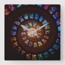 Search for stained glass pattern clocks Abstract