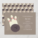 Search for bowling alley invitations Vintage