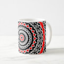 Search for red mandala mugs Geometric