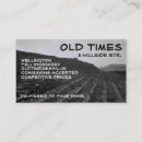 Search for ancient business cards Ruins