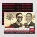 Search for men funny 50th birthday invitations Fifty
