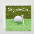 Search for golf congratulations cards Golfer