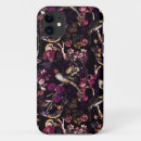 Search for purple bird iphone cases Black