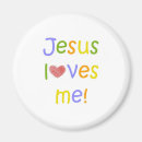 Recherche de jésus vous aime magnets Bible