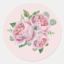 Search for vintage rose wedding stickers Blush