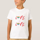 Search for love always wins tshirts Pride