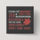 Search for maple leaf square buttons Red