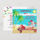 Search for funny santa claus invitations Beach