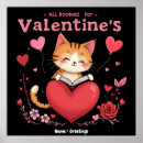 Search for love reading posters Valentine