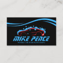 Search for auto parts business cards Cars technician