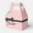 Search for black ribbon favour boxes Pink