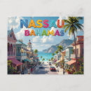 Recherche de nassau cartes postales Île