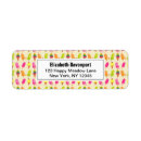 Search for popsicle return address labels Colourful