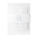 Search for dusty blue invitation belly bands Vintage