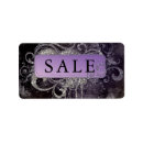 Search for grunge return address labels Purple