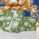 Search for green and white christmas wrapping paper Retro