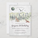 Search for wilderness birthday invitations Wild one