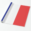 Recherche de la drapeau france papier cadeau Français