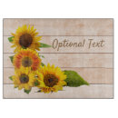 Search for sunflower cutting boards Autumn