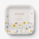 Search for wildflower paper plates Greenery