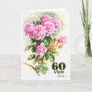 Search for a rose 60th birthday cards Sixty