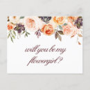 Search for country bridesmaid cards Watercolor floral