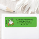 Search for classic cartoon return address labels Snoopy
