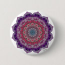 Recherche de mandala rose badges Violet