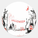 Search for vintage ephemera stickers Halloween