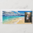 Recherche de beach destination mariage invitations Océan