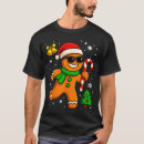 Search for gingerbread man tshirts Colorful