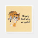 Recherche de tigre serviettes Anniversaire