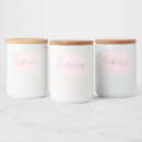 Search for cursive food storage For her
