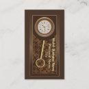 Search for clock business cards Time