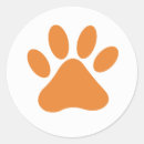 Search for orange paw stickers Cat