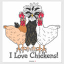 Search for love chickens stickers Cartoon