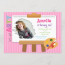 Search for easel invitations Girl