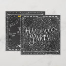 Search for spiderweb halloween invitations Vintage