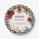 Search for alice in wonderland plates Mad hatter tea party