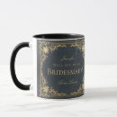 Search for bridesmaid proposal mugs Calligraphy