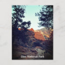 Recherche de zion national park cartes postales Usa