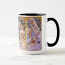 Search for spring summer winter fall mugs Alphonse mucha